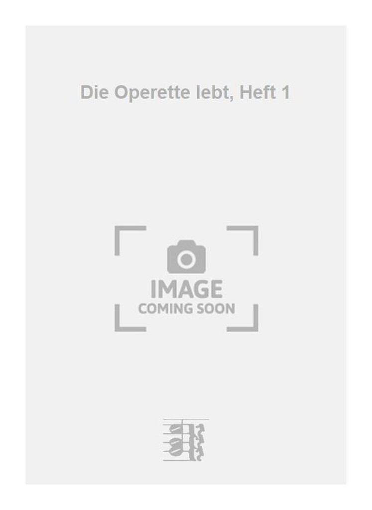 Die Operette lebt, Heft 1